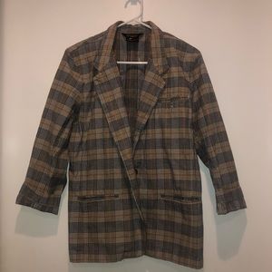 burberry patterned blazer ! by liz sports